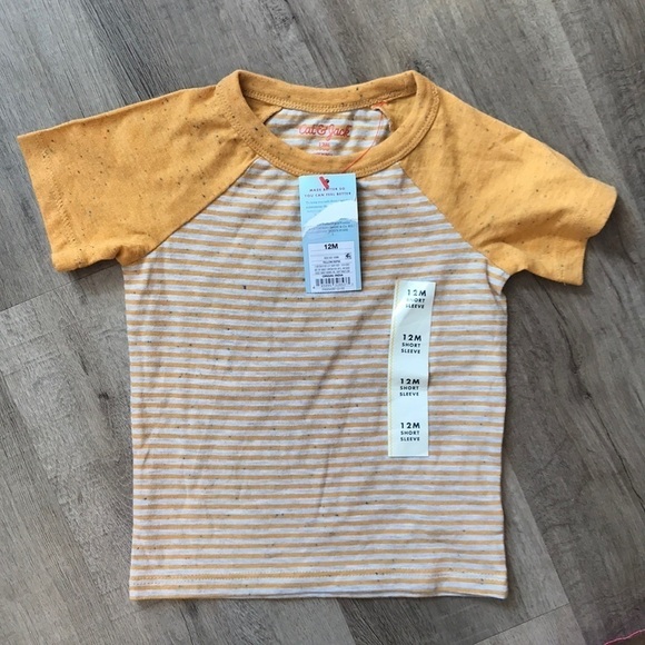 4/$25 Cat & Jack short sleeve tee shirt for boy or girl size 12month - Picture 1 of 5